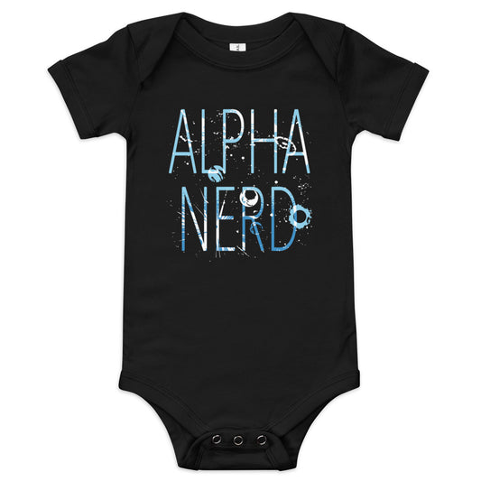 Alpha Nerd Kid's Onesie