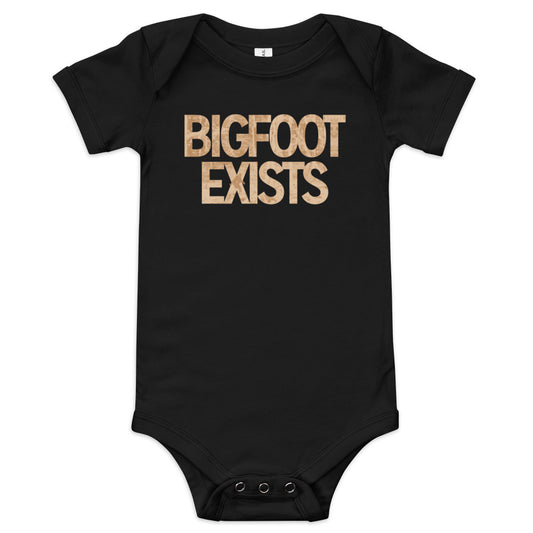 Bigfoot Exists Kid's Onesie