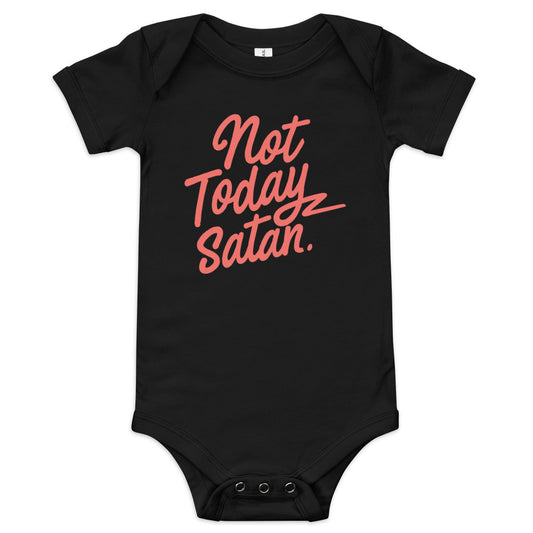 Not Today Satan Kid's Onesie