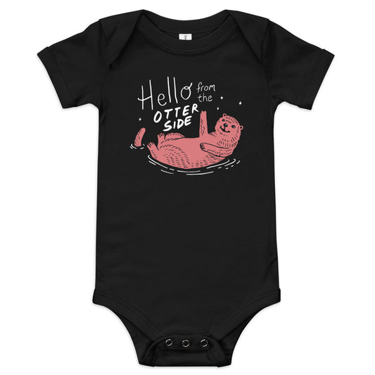 Hello From The Otter Side Kid's Onesie