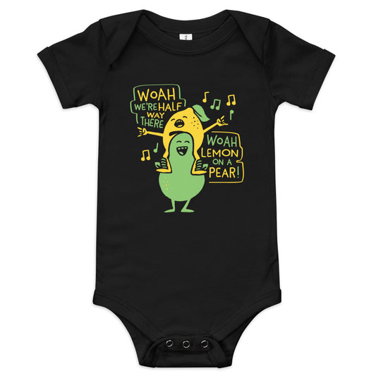 Lemon On A Pear Kid's Onesie