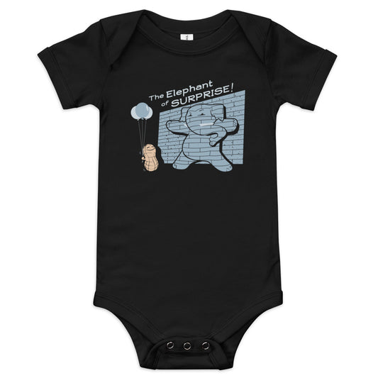 The Elephant of Surprise! Kid's Onesie