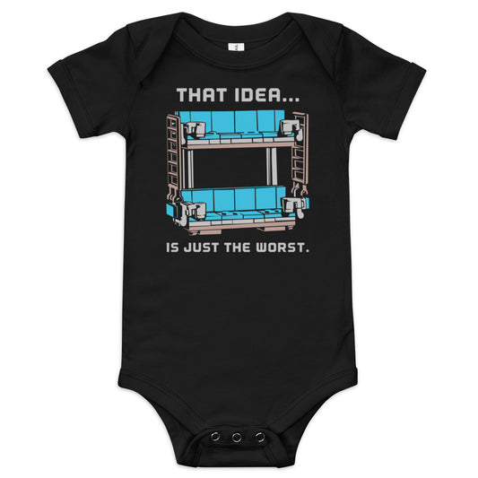 Double Decker Couch Kid's Onesie