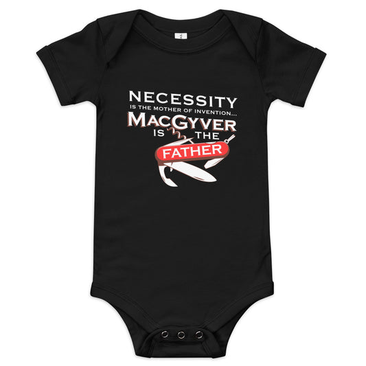 Necessity Is The Mother Kid's Onesie