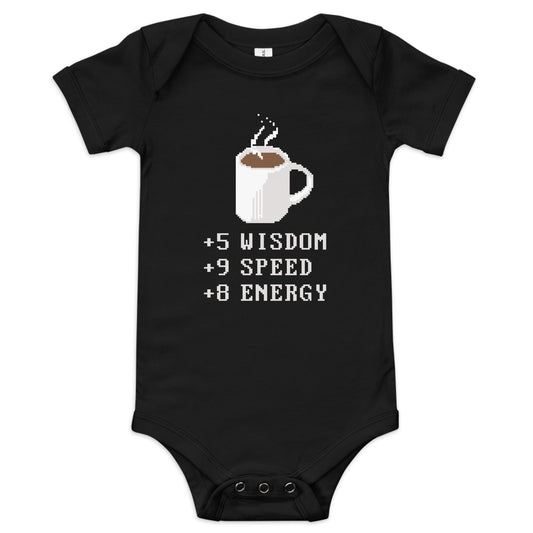 Coffee Plus To Stats Kid's Onesie