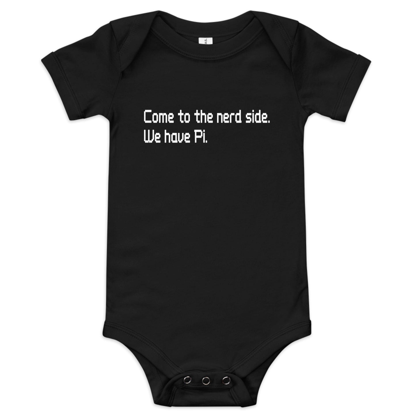 Come To The Nerd Side. We Have Pi. Kid's Onesie