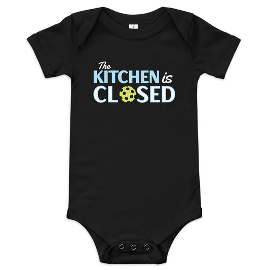 The Kitchen Is Closed Kid's Onesie
