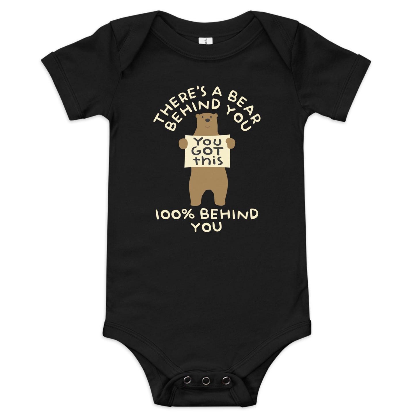 There's A Bear Behind You, 100% Behind You Kid's Onesie