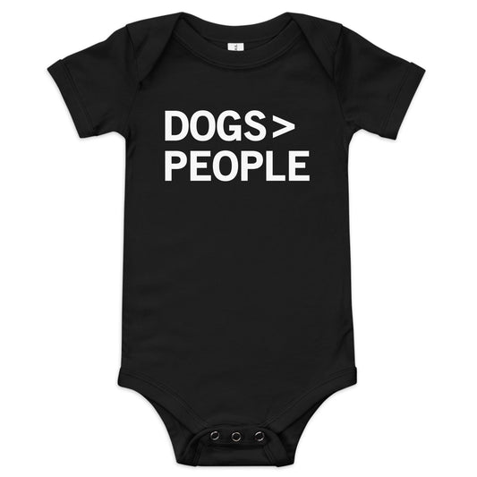 Dogs>People Kid's Onesie