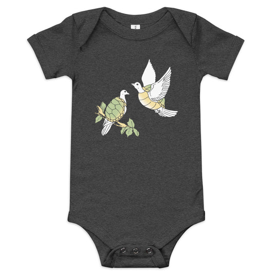 Two Turtle Doves Kid's Onesie