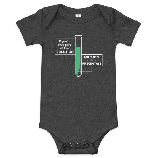 If You're Not Part Of The Solution Kid's Onesie