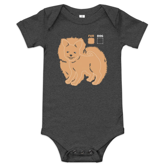 Dog vs Fur Pomeranian Kid's Onesie