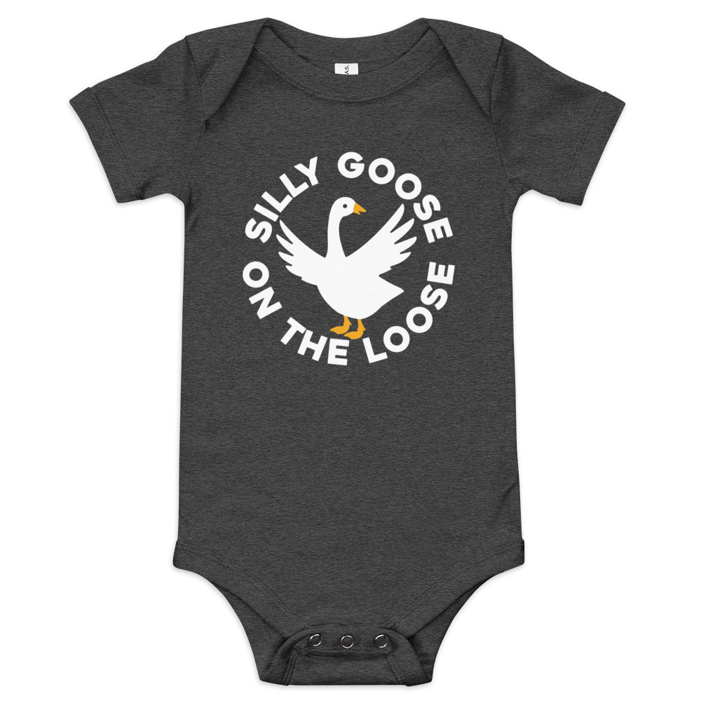 Silly Goose On The Loose Kid's Onesie
