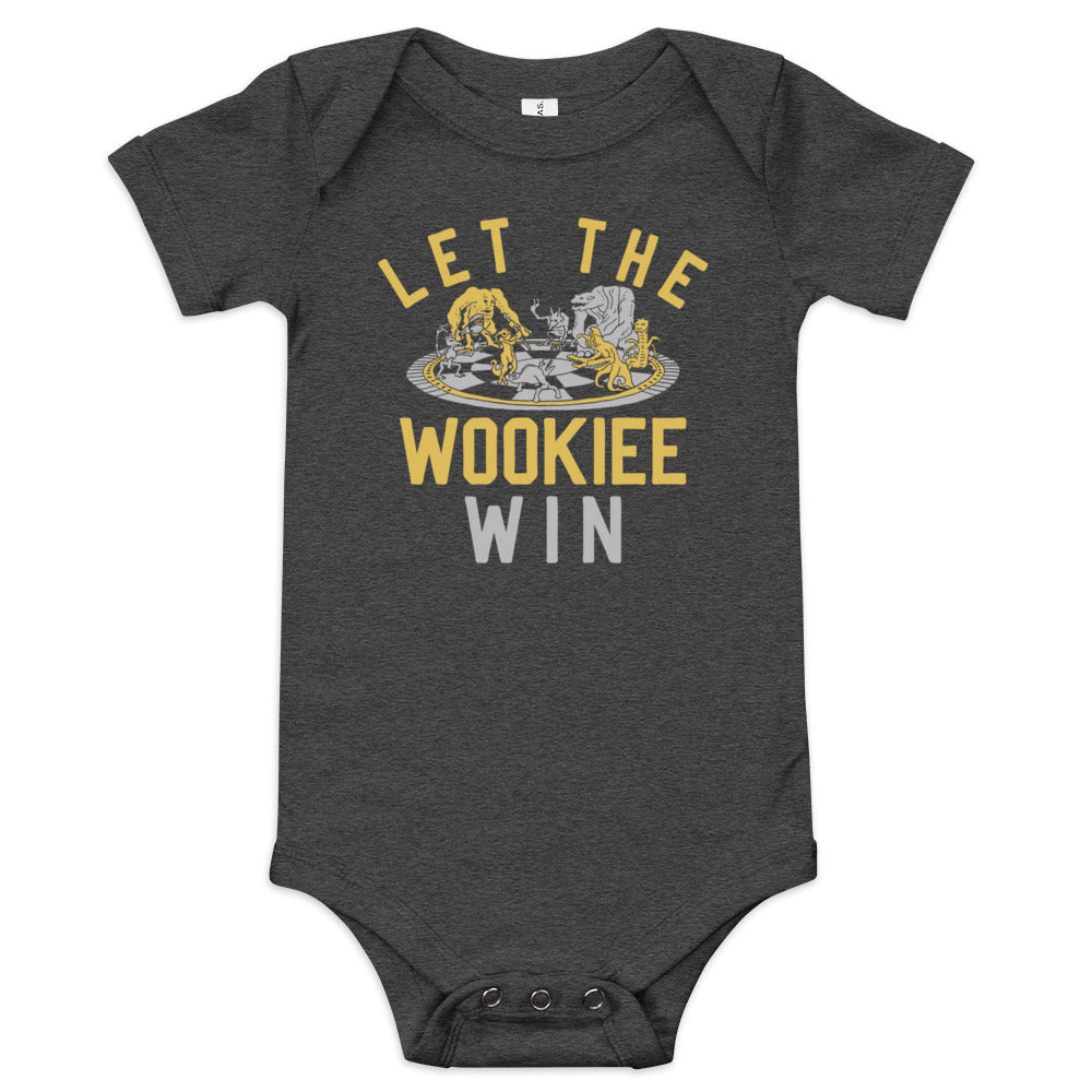 Let The Wookiee Win Kid's Onesie