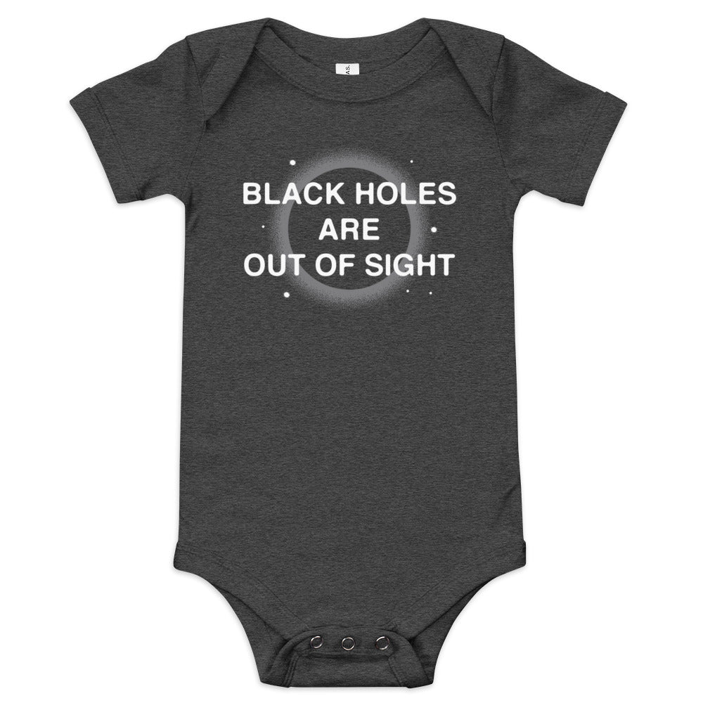 Black Holes Are Out Of Sight Kid's Onesie