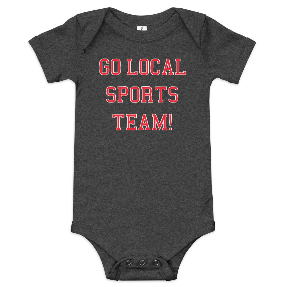 Go Local Sports Team! Kid's Onesie