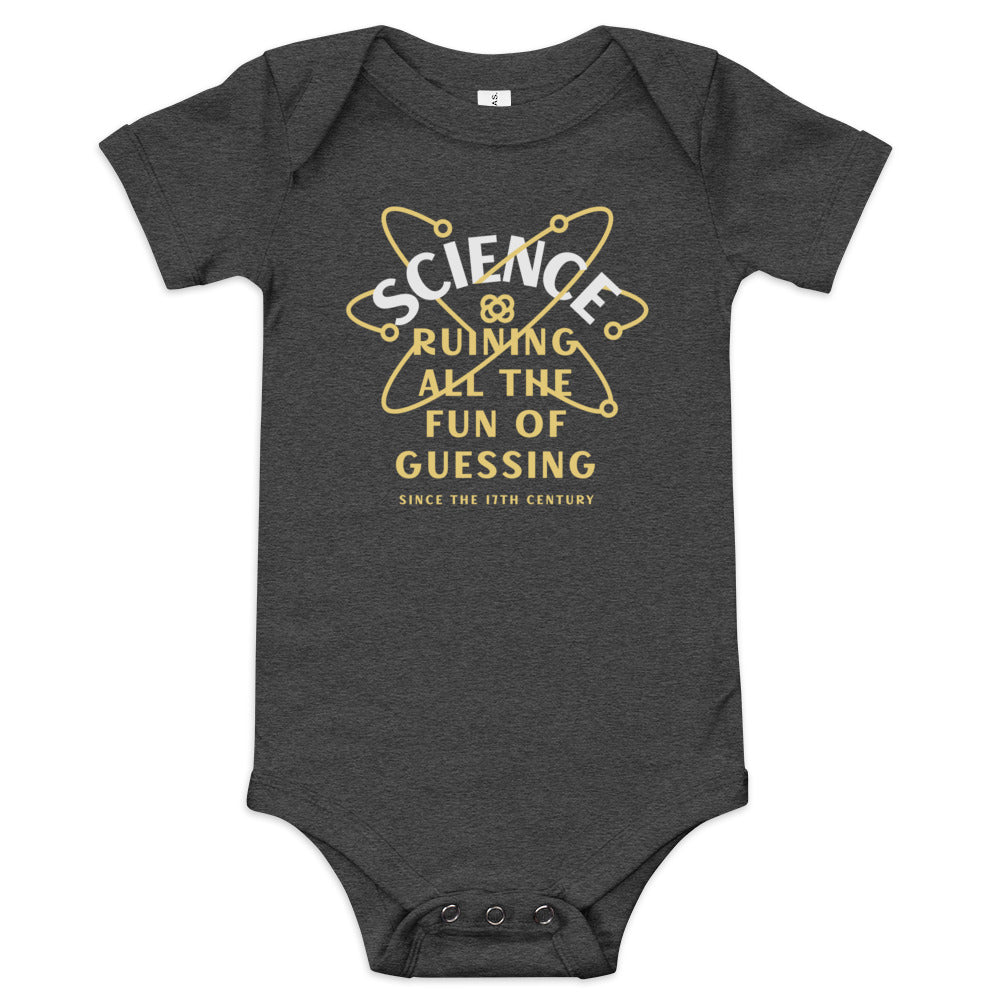 Science Ruining All The Fun Of Guessing Kid's Onesie