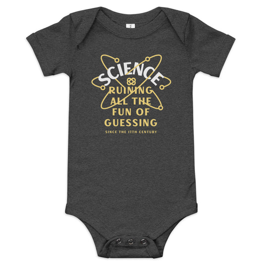 Science Ruining All The Fun Of Guessing Kid's Onesie
