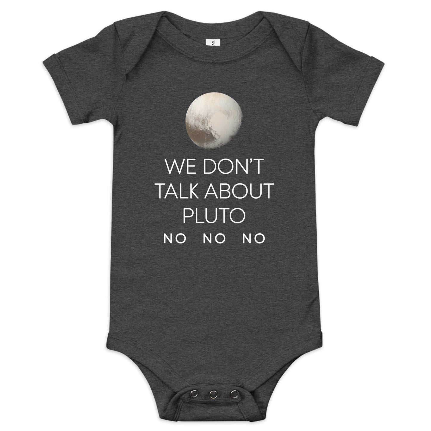 We Don't Talk About Pluto Kid's Onesie