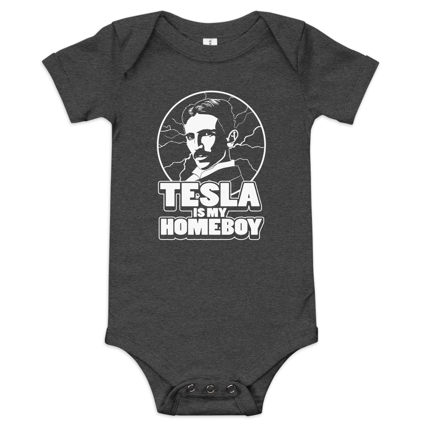 Tesla Is My Homeboy Kid's Onesie