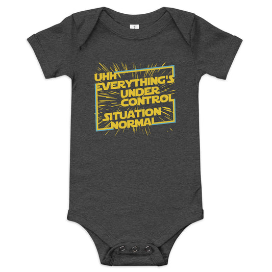 Everything's Under Control Situation Normal Kid's Onesie