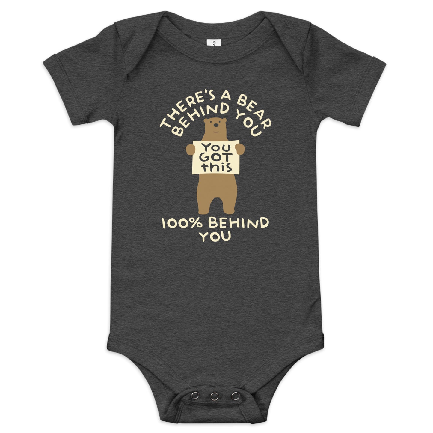 There's A Bear Behind You, 100% Behind You Kid's Onesie