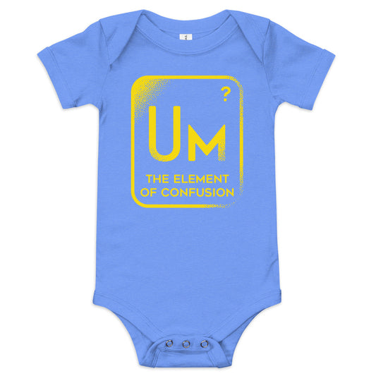 The Element Of Confusion Kid's Onesie