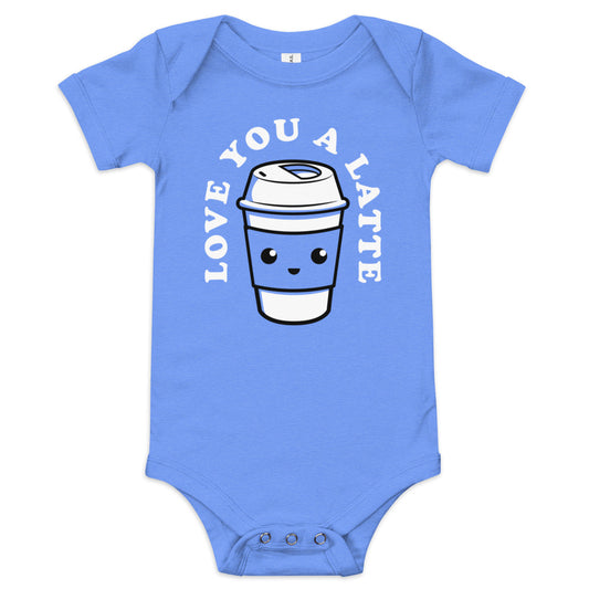 Love You A Latte Kid's Onesie