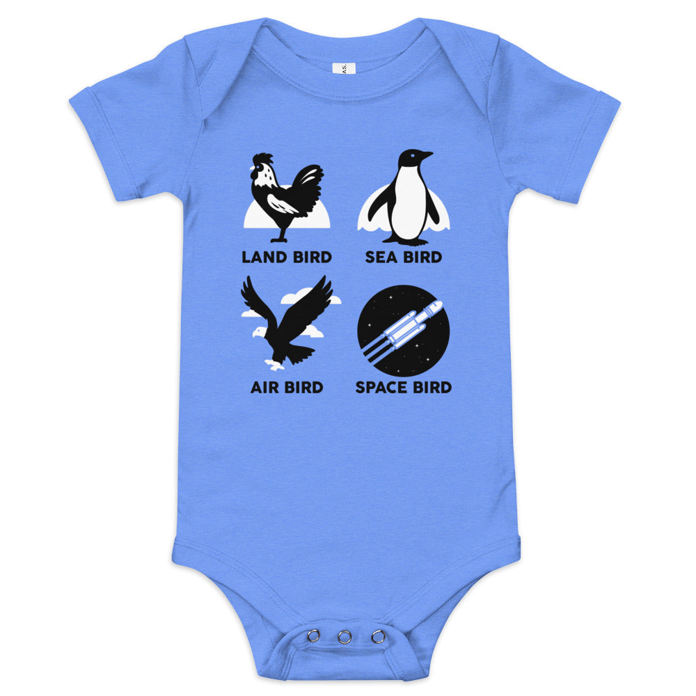 Types Of Birds Kid's Onesie