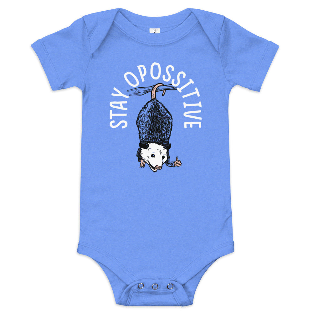 Stay Opossitive Kid's Onesie