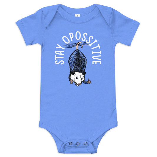Stay Opossitive Kid's Onesie