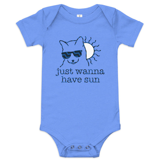 Just Wanna Have Sun Kid's Onesie