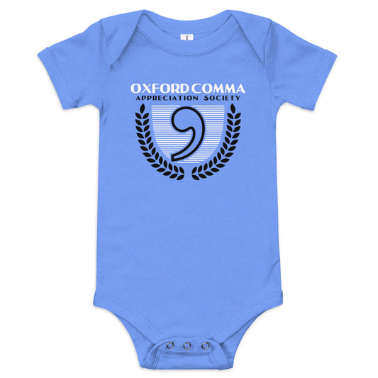 Oxford Comma Appreciation Society Kid's Onesie