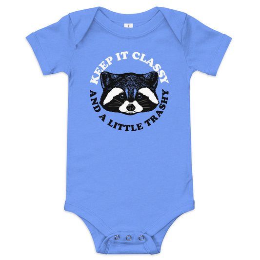 Keep It Classy And A Little Trashy Kid's Onesie