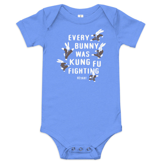 Every Bunny Was Kung Fu Fighting Kid's Onesie