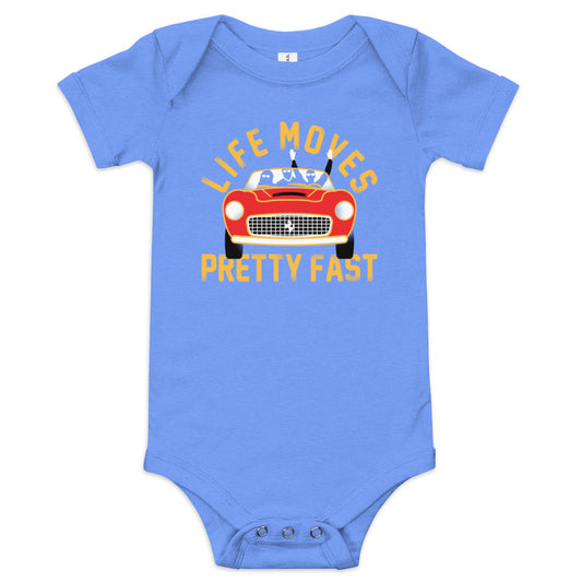 Life Moves Pretty Fast Kid's Onesie