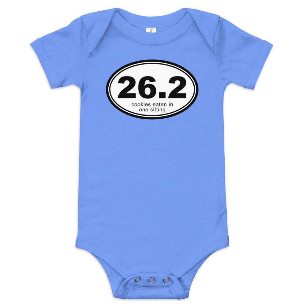 26.2 Cookies Eaten In One Sitting Kid's Onesie