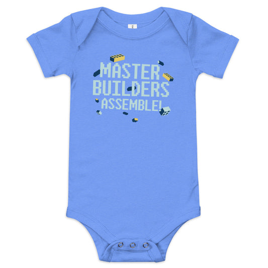Master Builders Assemble! Kid's Onesie