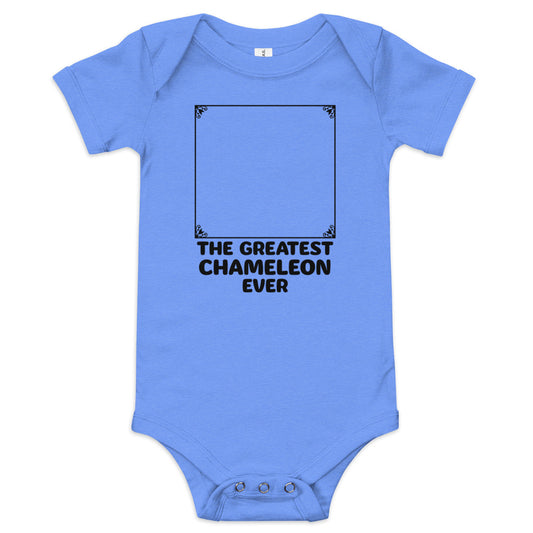 The Greatest Chameleon Ever Kid's Onesie