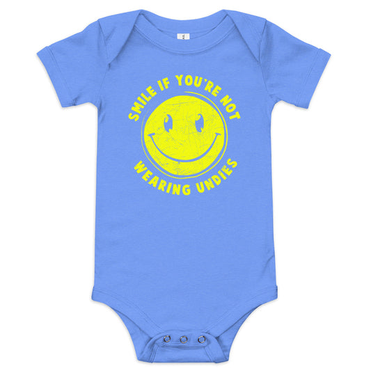 Smile For No Undies Kid's Onesie