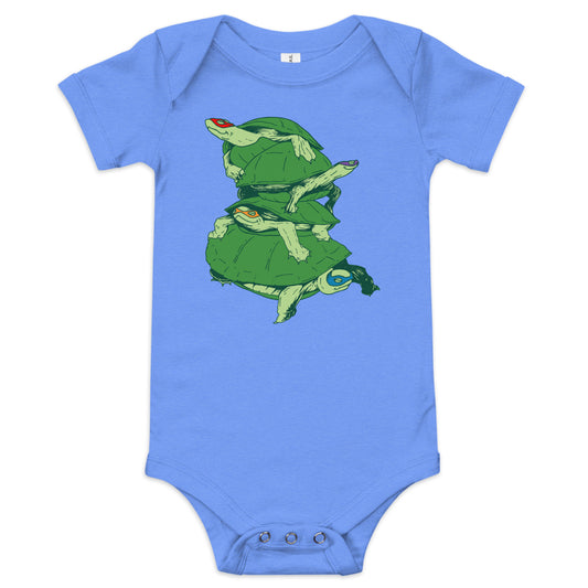 Masked Turtles Kid's Onesie