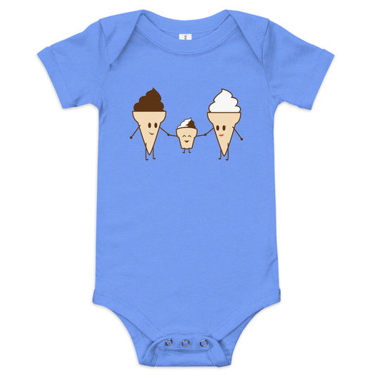Ice Cream Family Kid's Onesie
