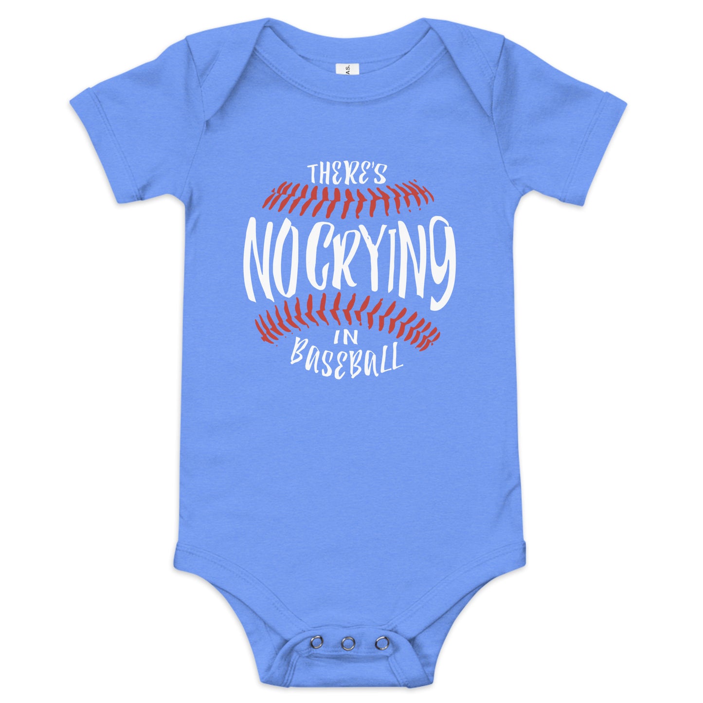 There's No Crying In Baseball Kid's Onesie