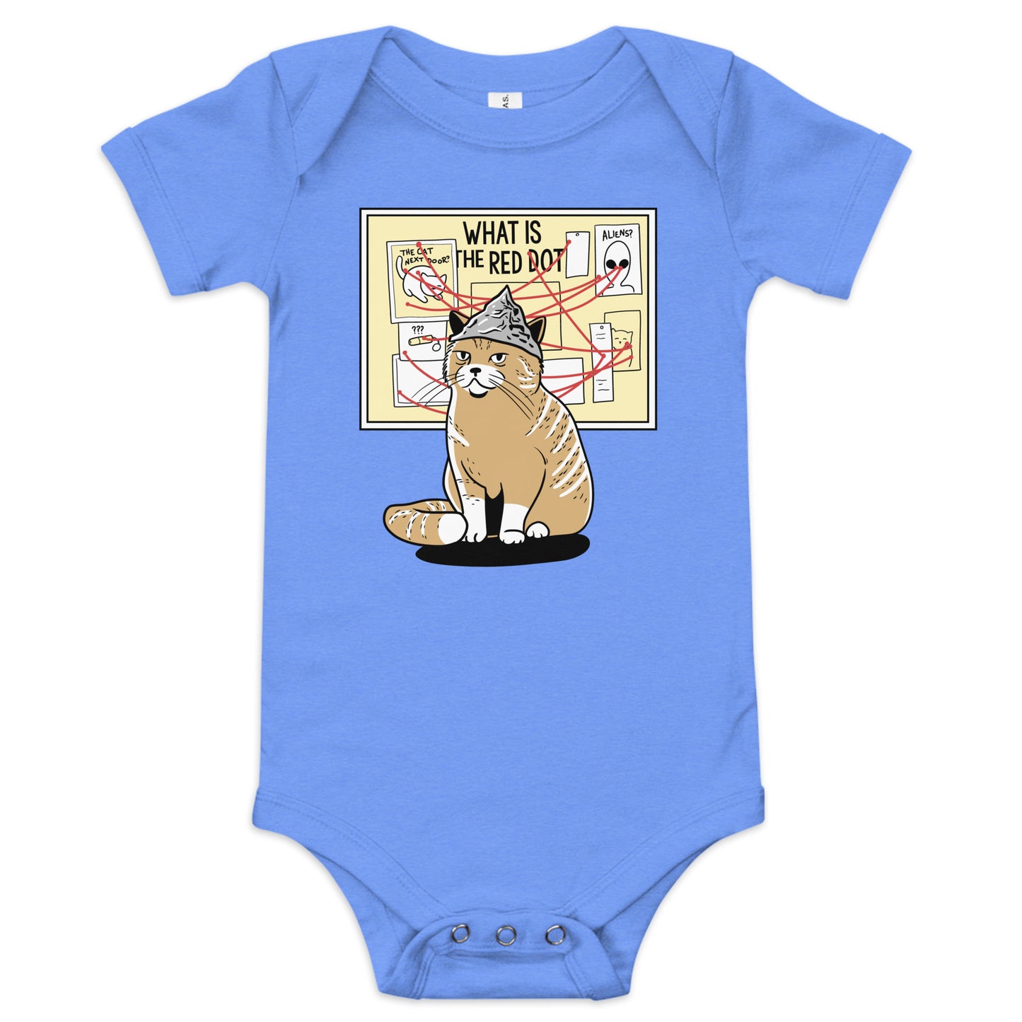 What Is The Red Dot? Kid's Onesie