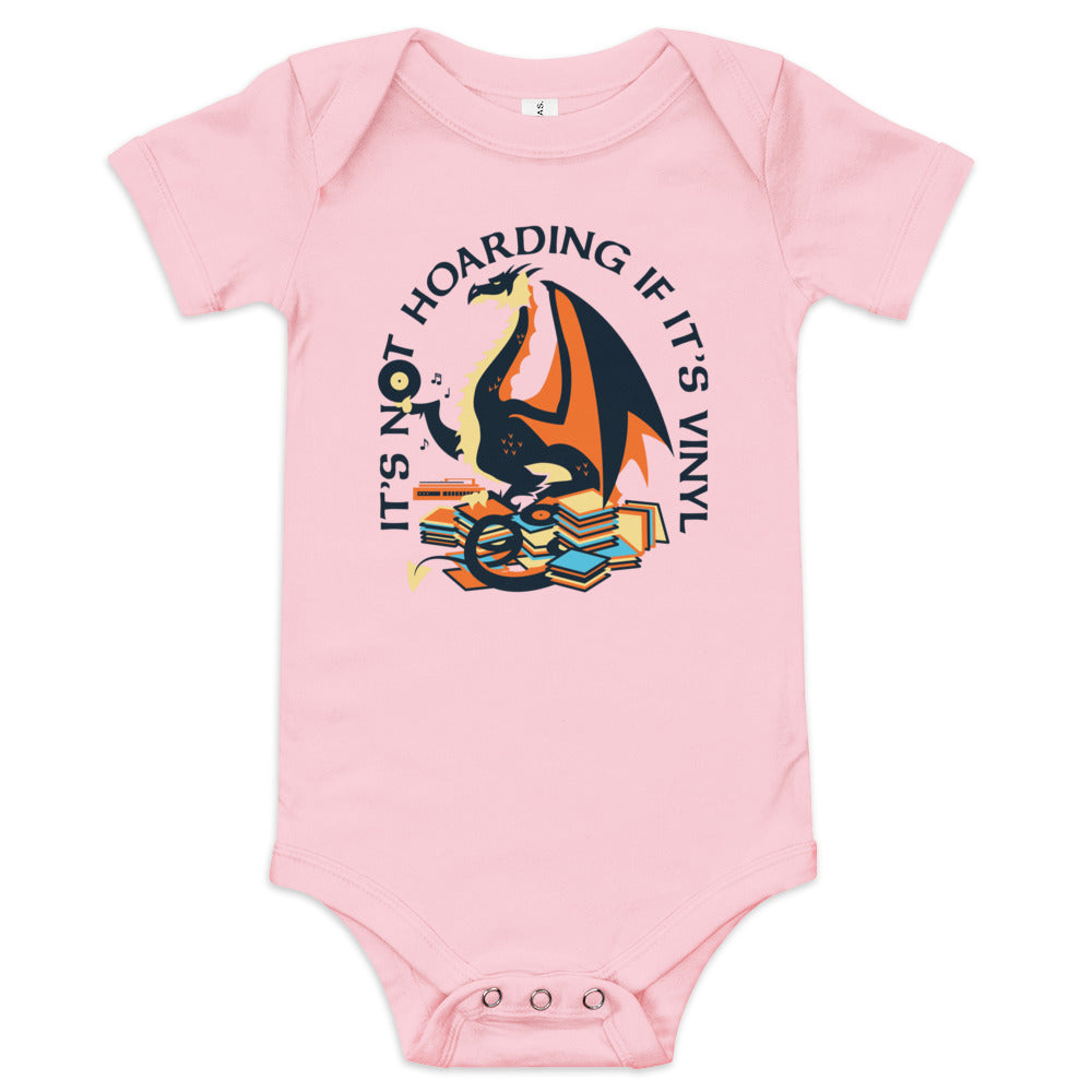 It's Not Hoarding If It's Vinyl Kid's Onesie