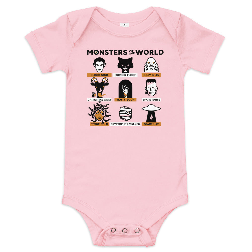 Monsters Of The World Kid's Onesie