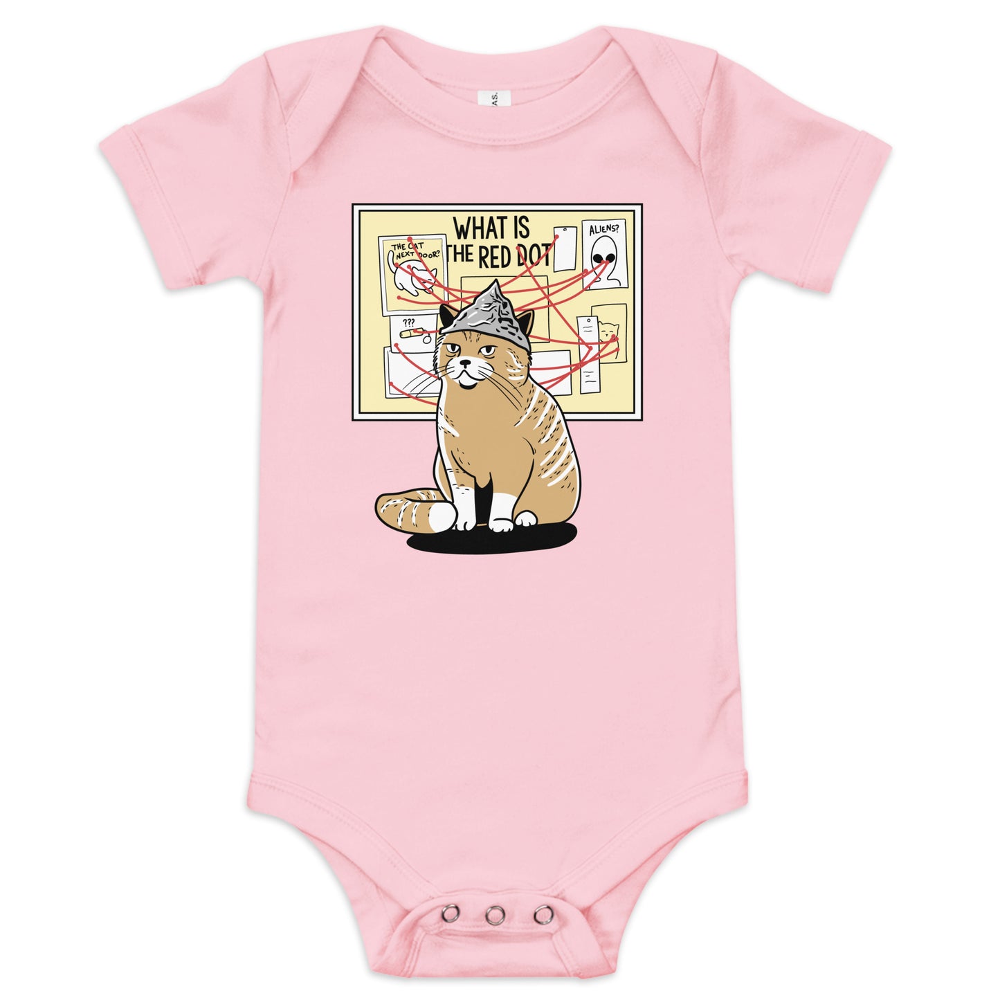 What Is The Red Dot? Kid's Onesie