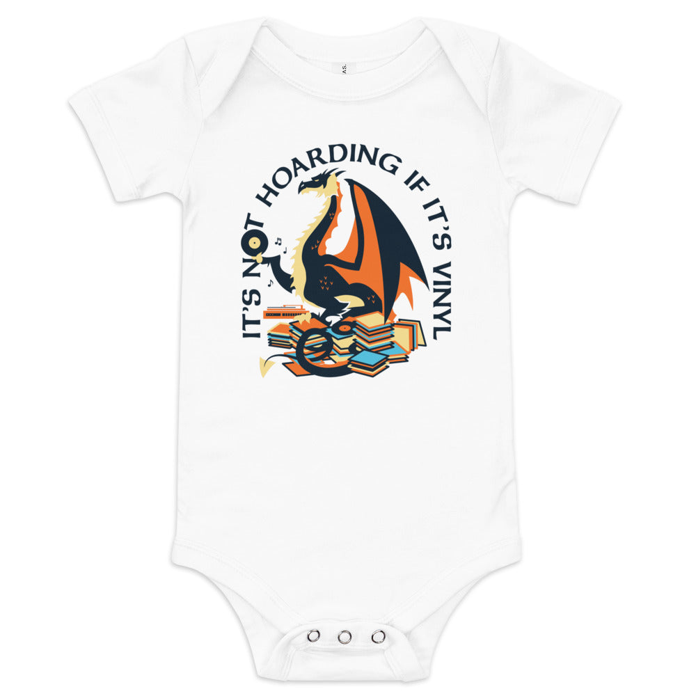 It's Not Hoarding If It's Vinyl Kid's Onesie