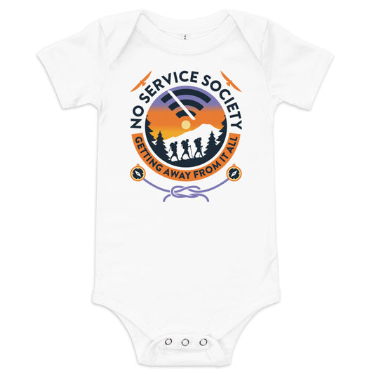 No Service Society Kid's Onesie