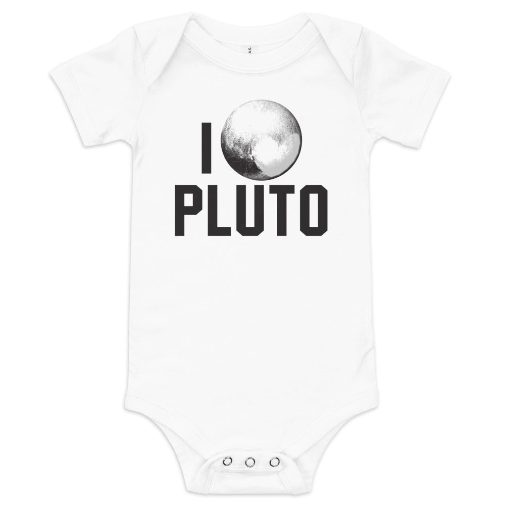 I Heart Pluto Kid's Onesie